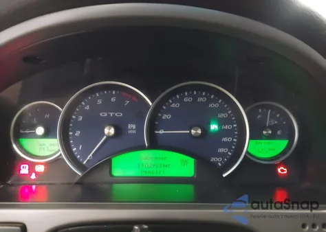 2006 Pontiac Gto from USA, damaged, VIN 6G2VX12U76L549328